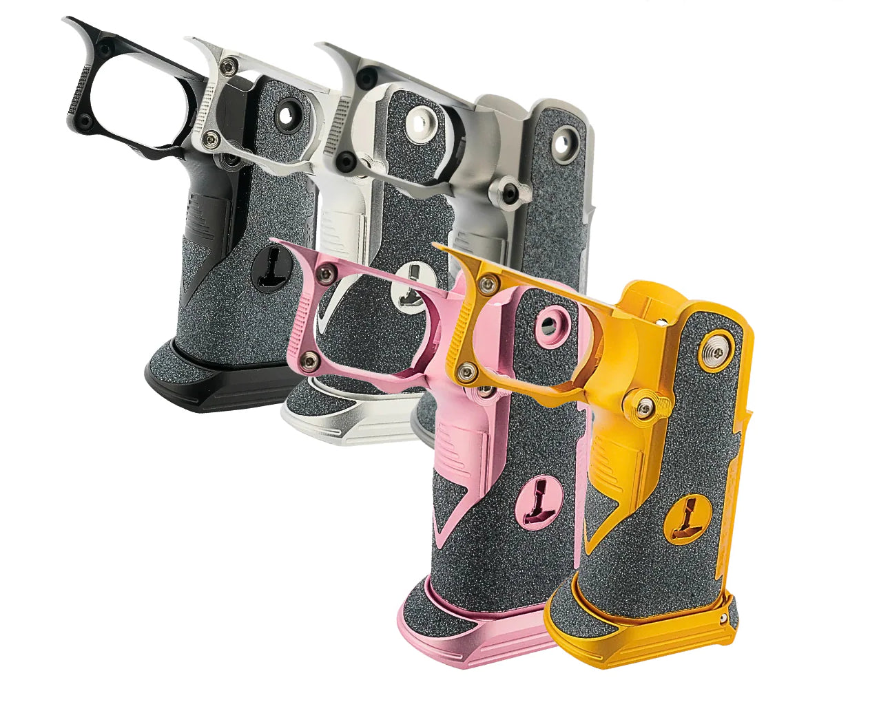 Dr. Black Aluminium Grip Type C For Tokyo Marui Hi Capa GBB