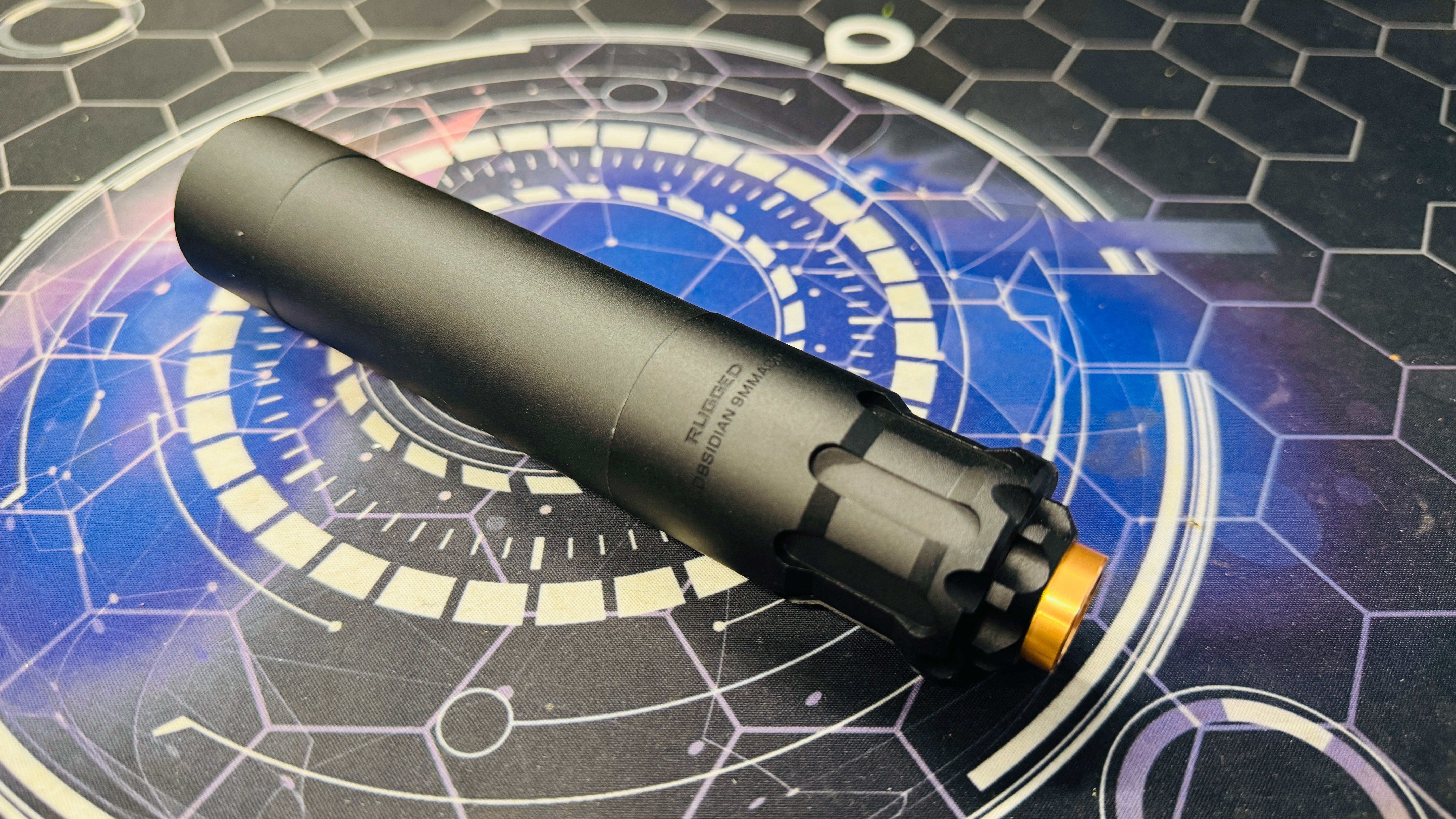 Ruger Obsidian Full Metal Mock Suppressor (14mm CCW) Black - Image 6