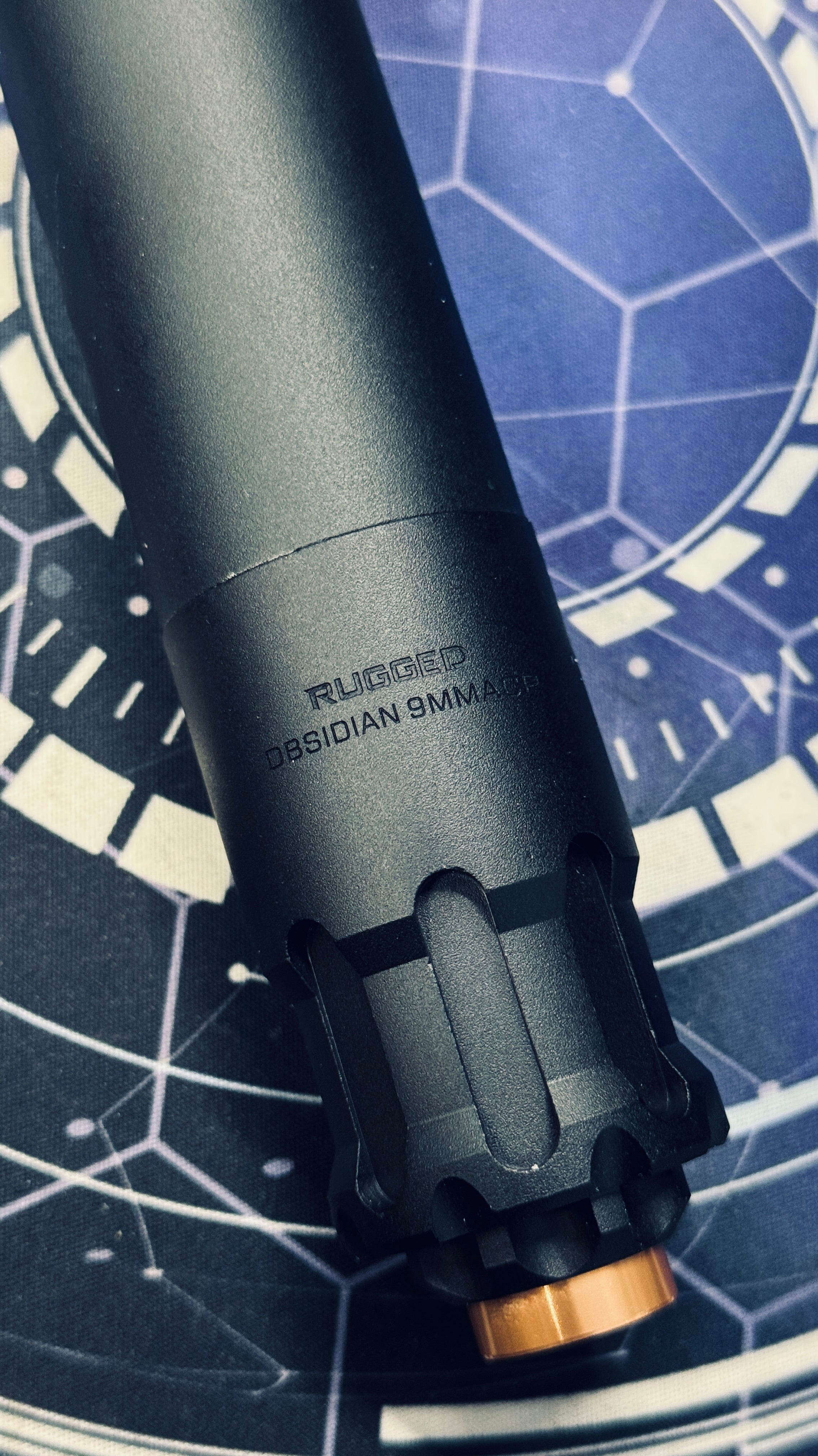 Ruger Obsidian Full Metal Mock Suppressor (14mm CCW) Black - Image 3