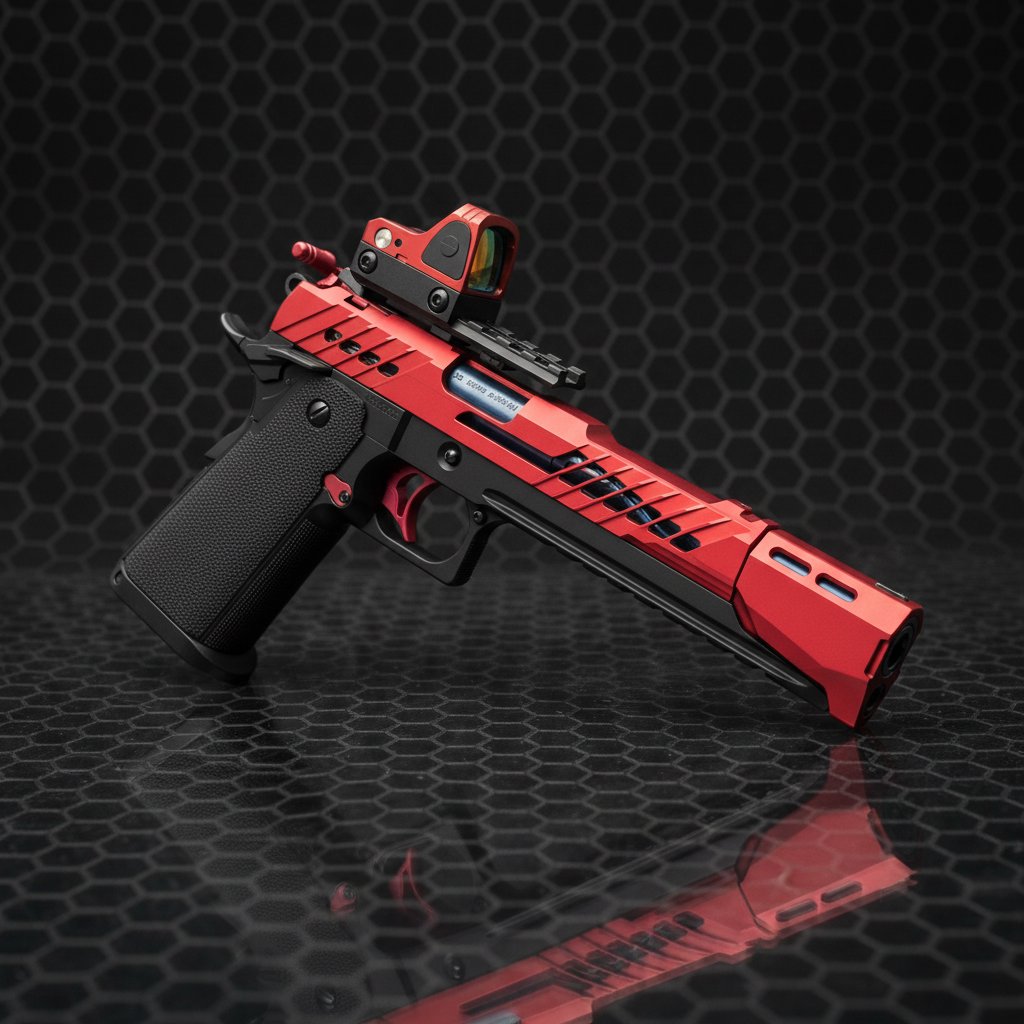 Custom Tokyo Marui / Dr Black / Laylax / Guarder "Optimus Prime" Hi Capa 5.1 Gas Pistol - Image 3