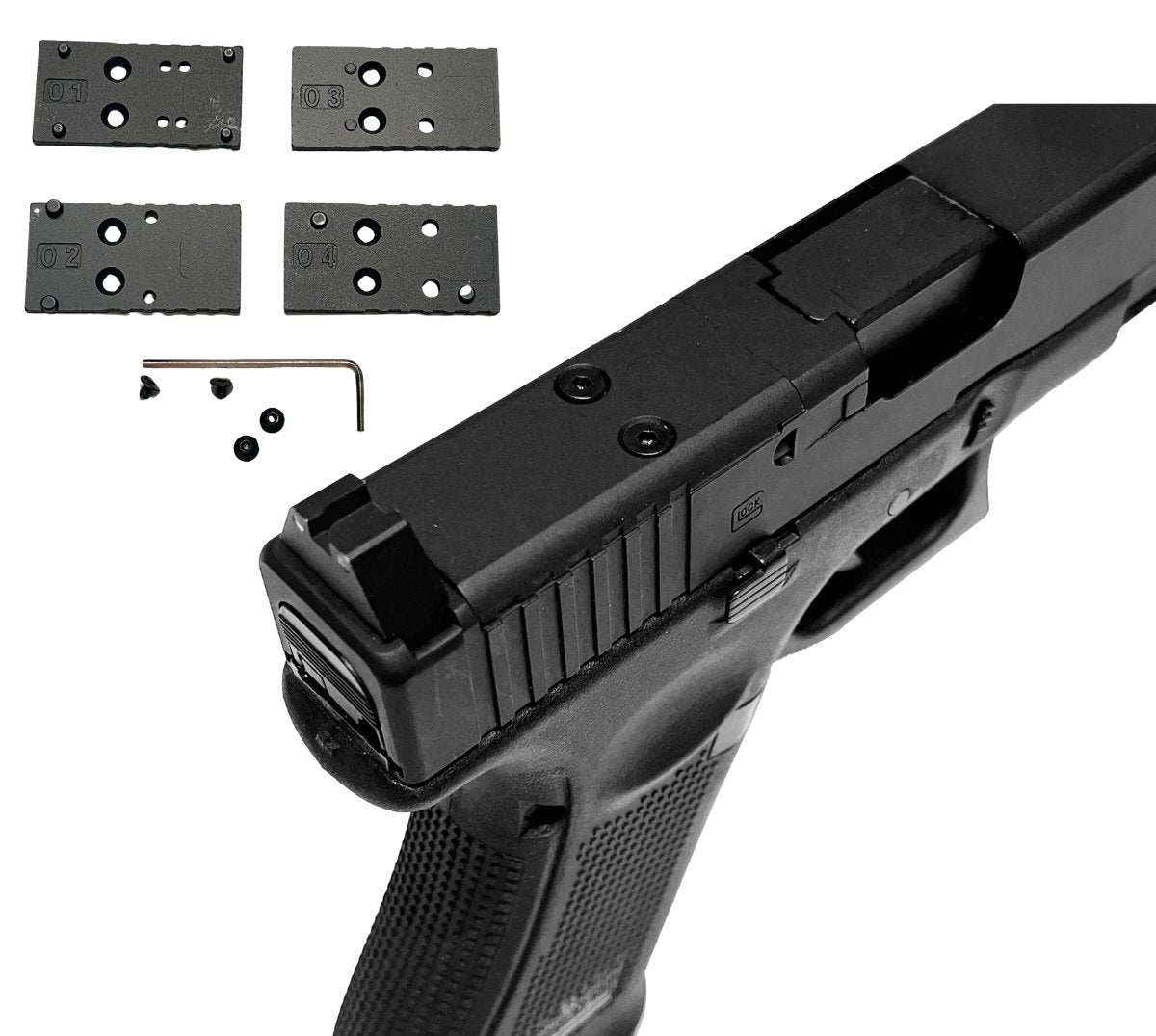 E&C GLOCK 17 MOS GBB Pistol Gel Blaster - Image 3