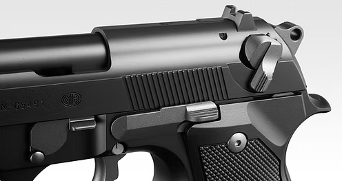 Tokyo Marui U.S. M9 Beretta GBB Pistol Gel Blaster - Black - Image 6