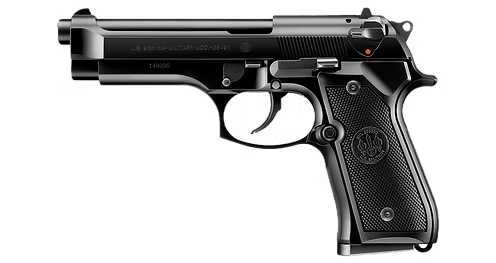 Tokyo Marui U.S. M9 Beretta GBB Pistol Gel Blaster - Black - Image 2