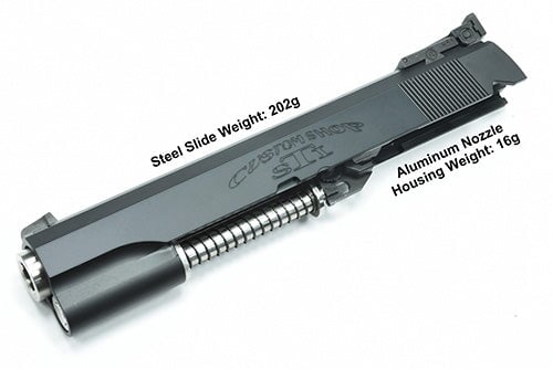 Guarder Steel CNC Slide for MARUI HI-CAPA 5.1 (STI Custom/Black) - Image 6