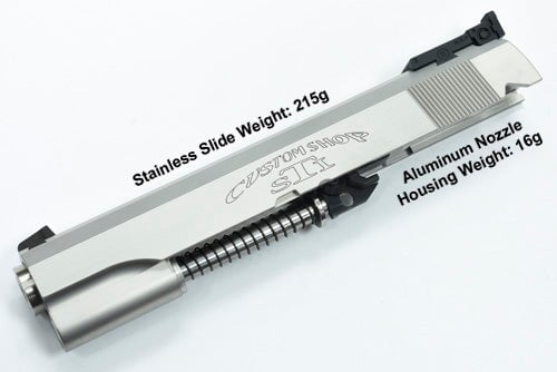 Guarder Stainless CNC Slide for MARUI HI-CAPA 5.1 (STI Custom/Silver) - Image 6