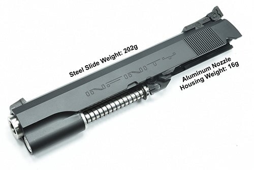 Guarder Steel CNC Slide for MARUI HI-CAPA 5.1 (INFINITY/Black) - Image 6