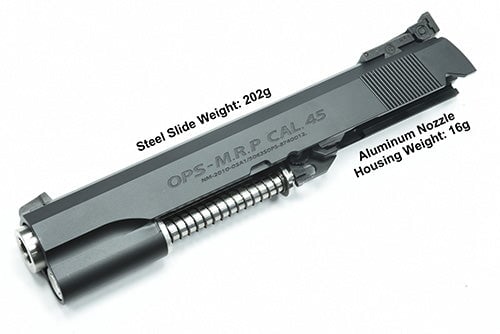 Guarder Steel CNC Slide for MARUI HI-CAPA 5.1 (OPS/Black) - Image 6