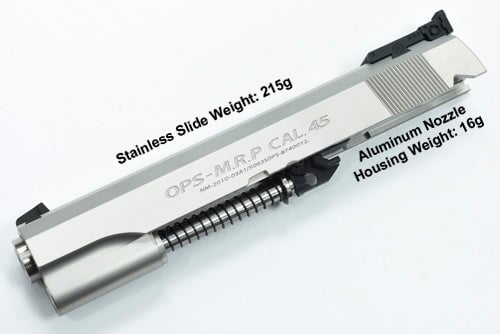 Guarder Stainless CNC Slide for MARUI HI-CAPA 5.1 (OPS/Silver) - Image 6