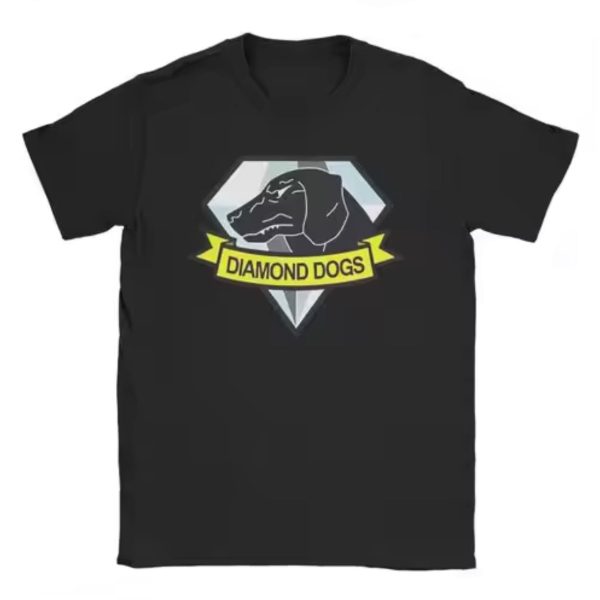 Metal Gear Solid Diamond Dogs T Shirt XL-4XL Sizes