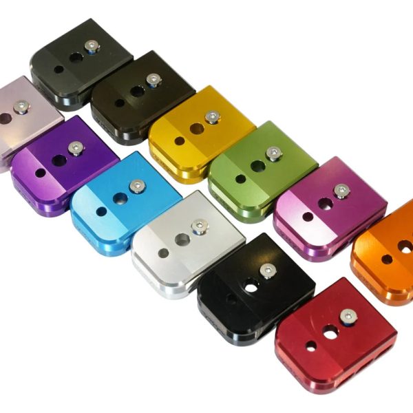 Dr Black Aluminium Hi Capa Magazine Base Type B - Set of 3