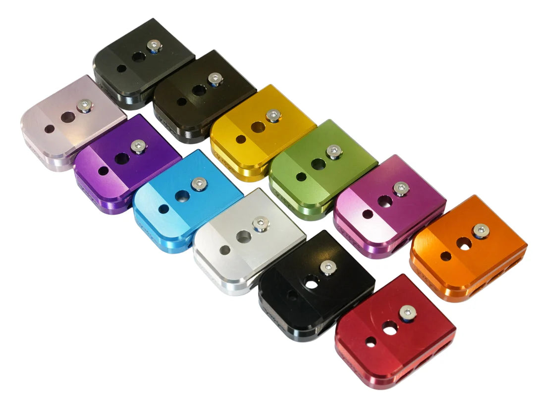Dr Black Aluminium Hi Capa Magazine Base Type B - Set of 3