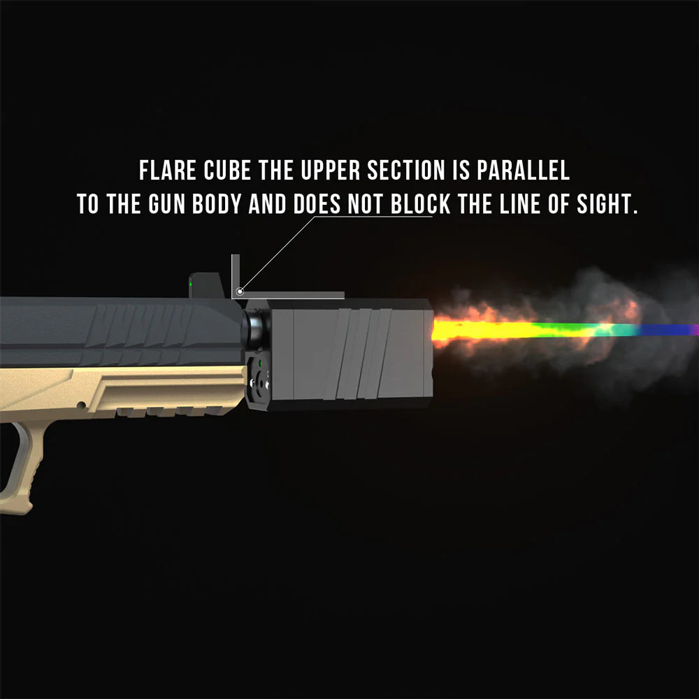 Eshooter Flare Cube BT PISTOL Gel Blaster Tracer Unit - Image 2