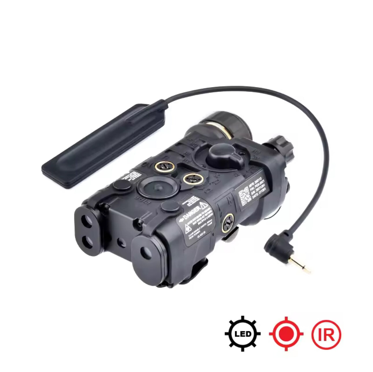NGAL Tactical Flashlight Set w/20mm Rail/MLOK Remote Switch - Image 2