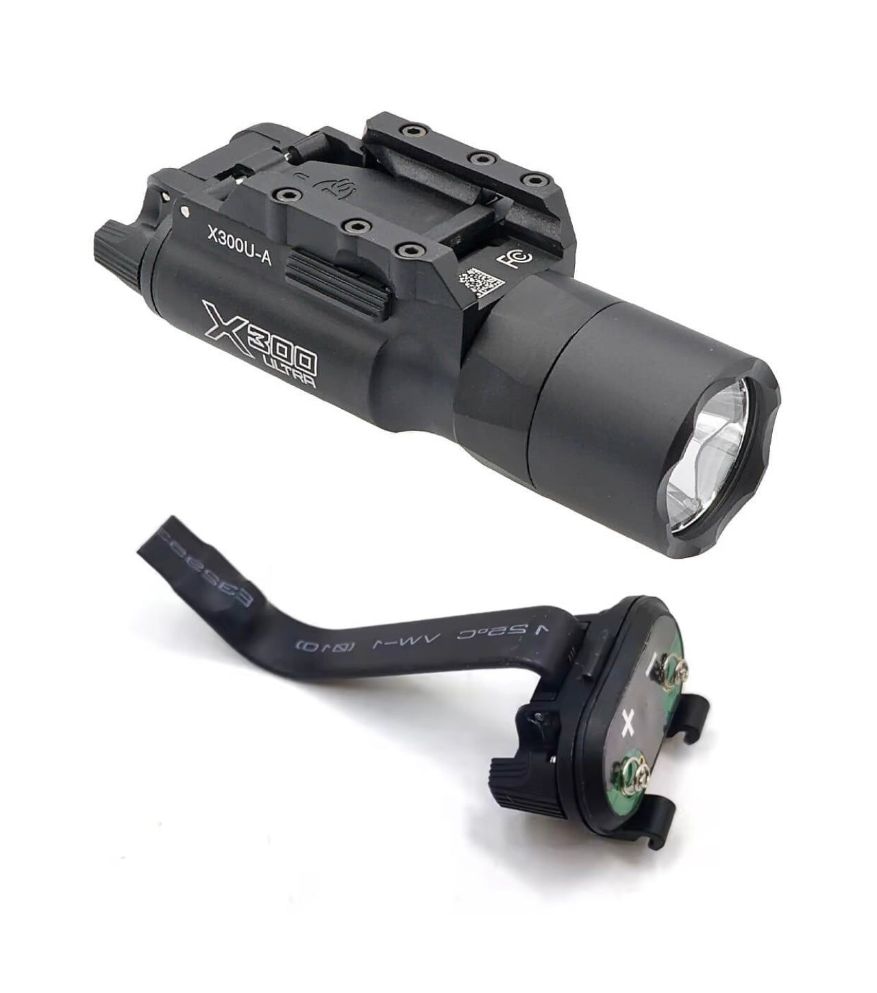 SOTAC X300U High Output Weapon Flashlight w/Switch & Batteries Kit - Black - Image 2
