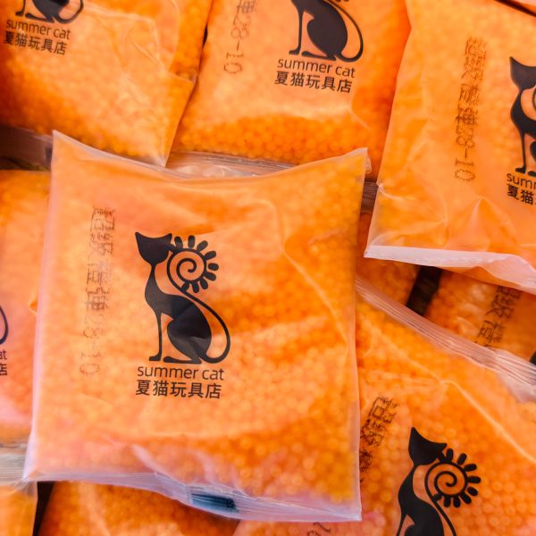 Summer Cat Ultra Hard Gel Ball - Orange