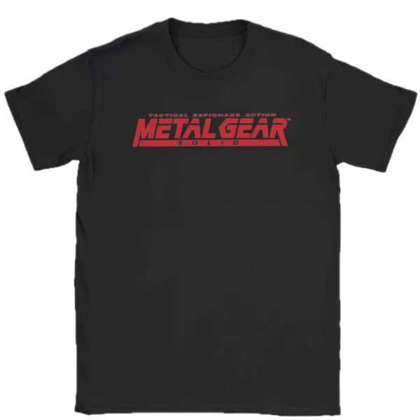 Metal Gear Solid MGS1 T Shirt XL-4XL Sizes