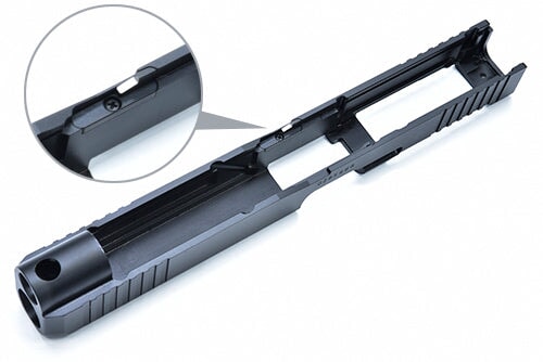 Guarder CNC Steel Slide/Barrel kit for MARUI G17 Gen5 MOS (G34 Gen5 MOS/Black) - Image 4