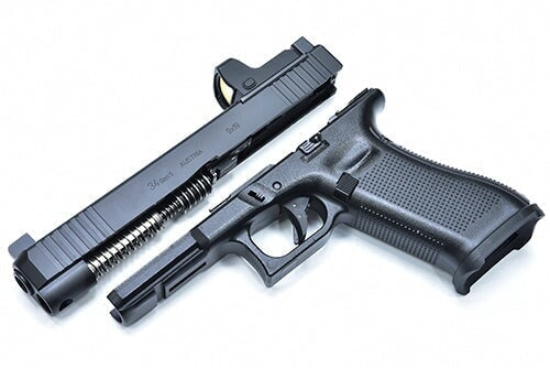 Guarder CNC Steel Slide/Barrel kit for MARUI G17 Gen5 MOS (G34 Gen5 MOS/Black) - Image 9