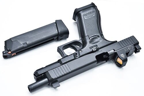 Guarder CNC Steel Slide/Barrel kit for MARUI G17 Gen5 MOS (G34 Gen5 MOS/Black) - Image 14