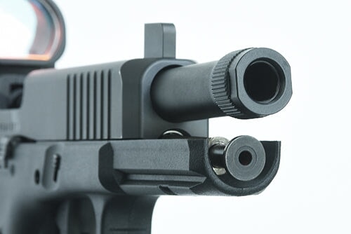 Guarder Steel CNC Thread Outer Barrel for MARUI G17 Gen5 MOS (-14mm/Black) - Image 5