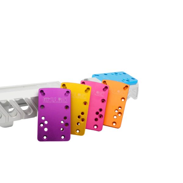 Dr. Black Aluminium Slide Type W / Y Red Dot Adaptor Plate