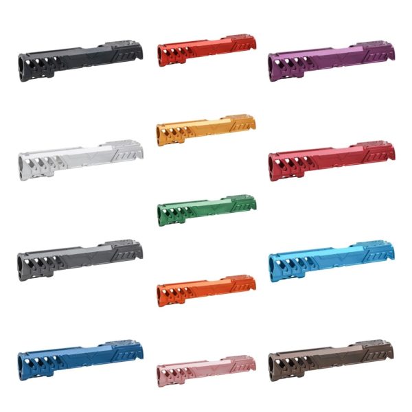 Dr. Black Aluminium Optics Ready Slide For Tokyo Marui Hi Capa 5.1 GBB (Type W MOS)