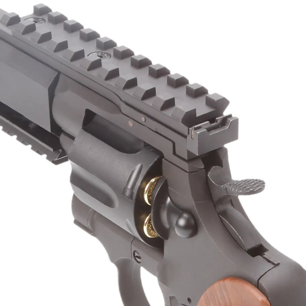 King Arms Python 357 Evil (Green Gas Version) – Black Gel Blaster Revolver - Image 4