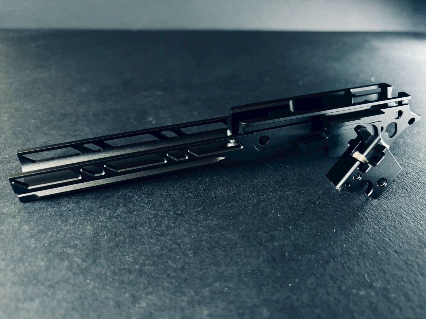 Dr. Black Aluminium 5" Frame for Hi Capa Style 08 - Full Length Frame