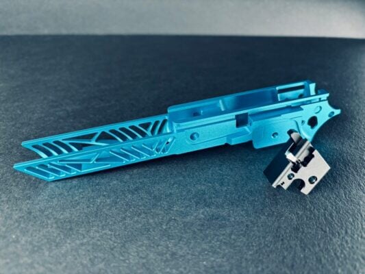Dr Black 4.3 Skeletal Type CNC Aluminium Frame 01 - Full Length Frame - Image 8