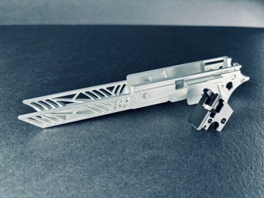 Dr Black 4.3 Skeletal Type CNC Aluminium Frame 01 - Full Length Frame - Image 4