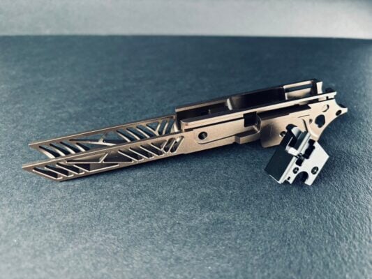 Dr Black 4.3 Skeletal Type CNC Aluminium Frame 01 - Full Length Frame - Image 12
