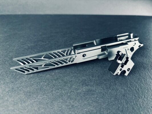Dr Black 4.3 Skeletal Type CNC Aluminium Frame 01 - Full Length Frame - Image 3