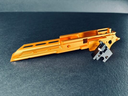 Dr Black 5.1 Gold Match Type CNC Aluminium Frame 02 - Gold Match Frame - Image 2