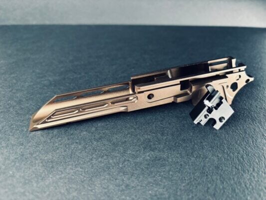 Dr Black 5.1 Gold Match Type CNC Aluminium Frame 02 - Gold Match Frame - Image 6