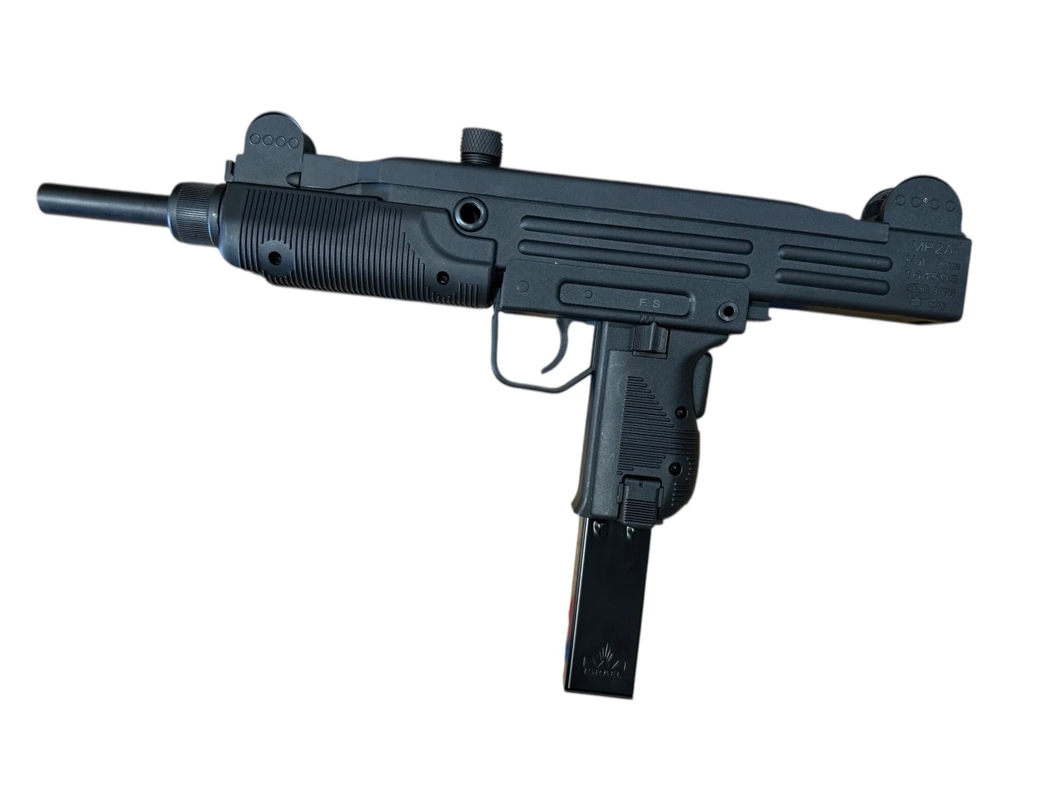 ZY Uzi MP2A1 AEG SMG Gel Blaster - Black - Image 3