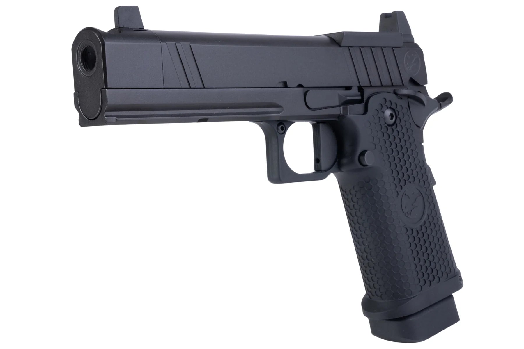 RWA Nighthawk Custom TRS Comp GBB Pistol Gel Blaster - Black - Image 3