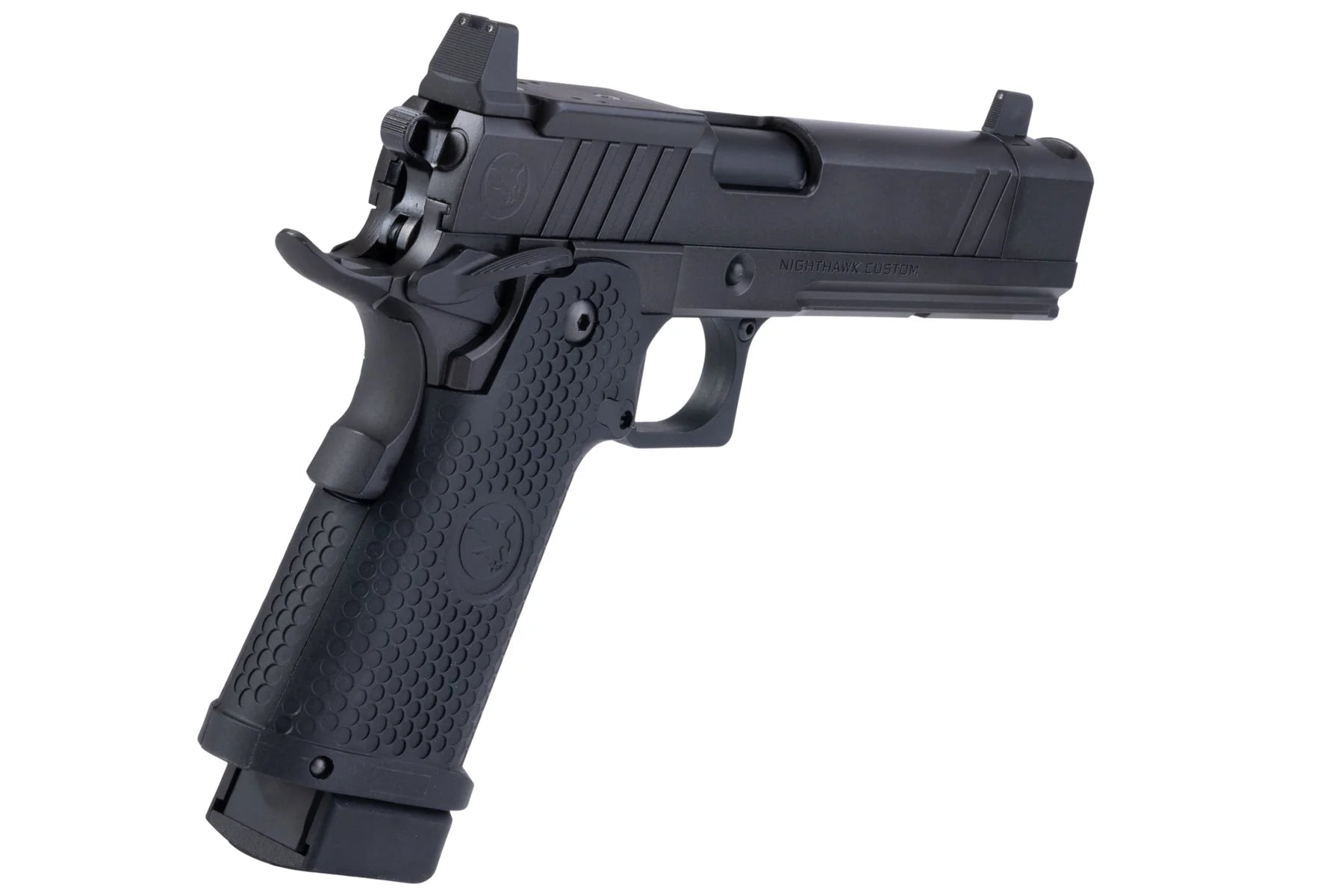 RWA Nighthawk Custom TRS Comp GBB Pistol Gel Blaster - Black - Image 4