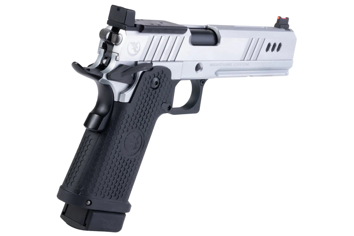 RWA Nighthawk Custom BDS9 GBB Pistol Gel Blaster - Silver - Image 4