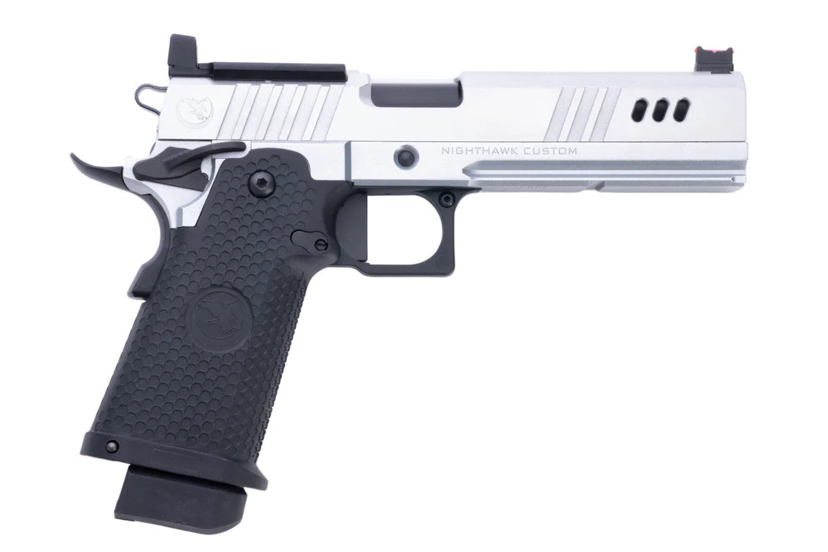 RWA Nighthawk Custom BDS9 GBB Pistol Gel Blaster - Silver