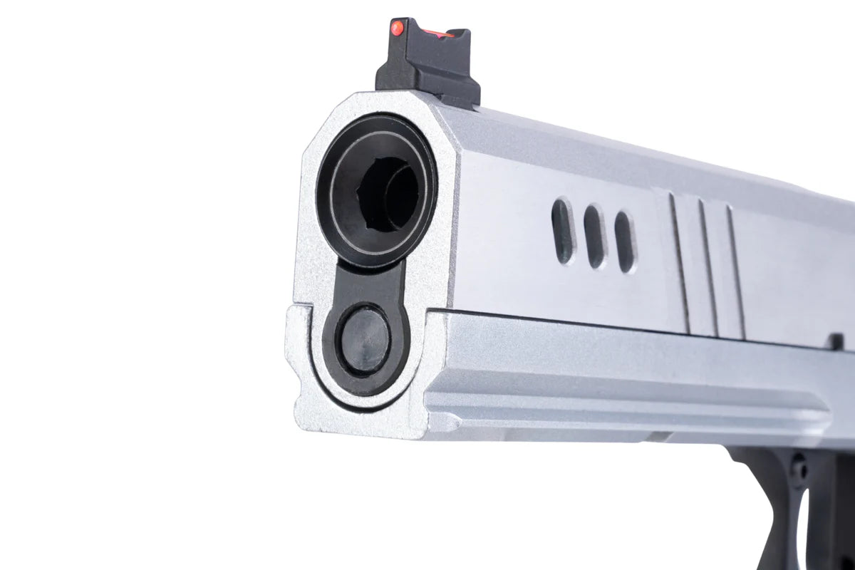 RWA Nighthawk Custom BDS9 GBB Pistol Gel Blaster - Silver - Image 6