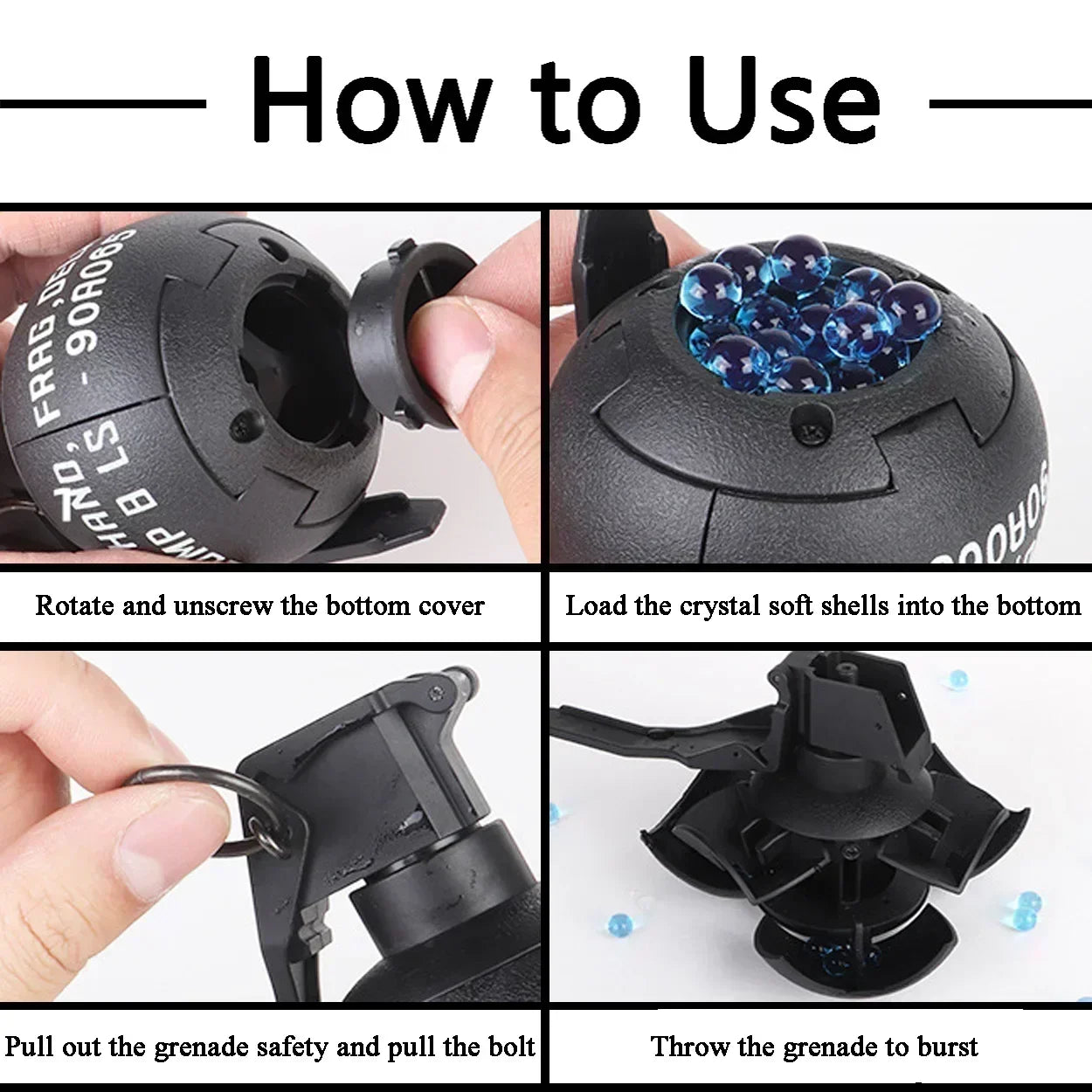 Gel Ball Spring Grenade - Image 5