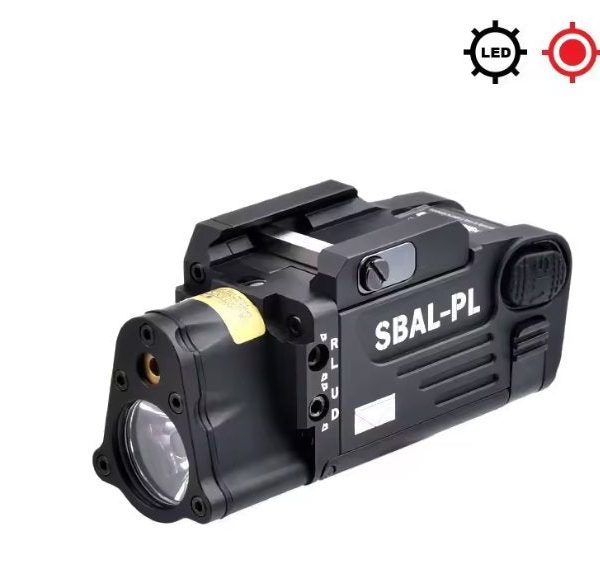 SBAL Weapon Flashlight w/Laser - Black
