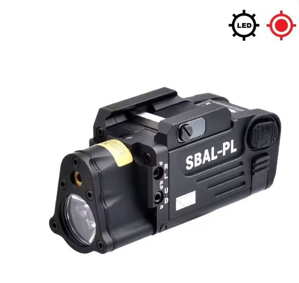SBAL Weapon Flashlight w/Laser - Black