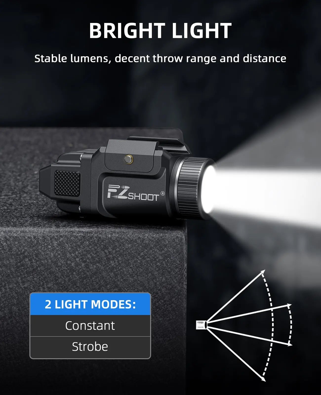 FZ Shoot Weapon Flashlight - Black - Image 6