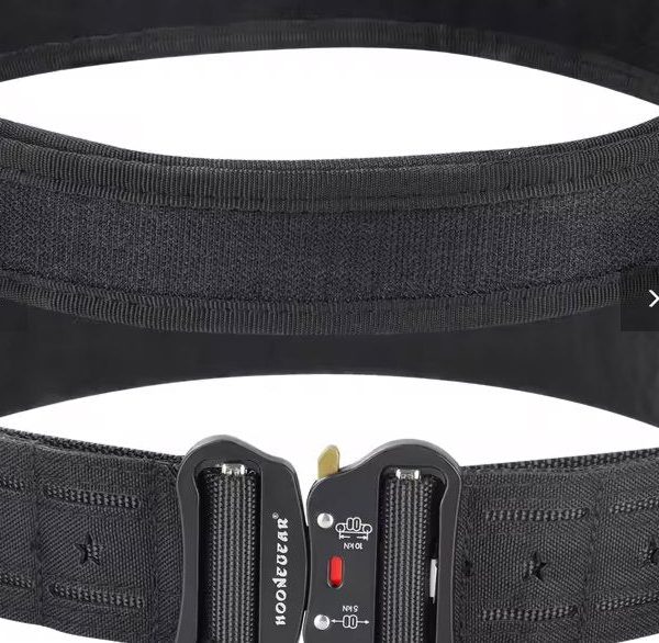 Tactical Gun Belt w/Quick Release Metal Buckle - Large Size