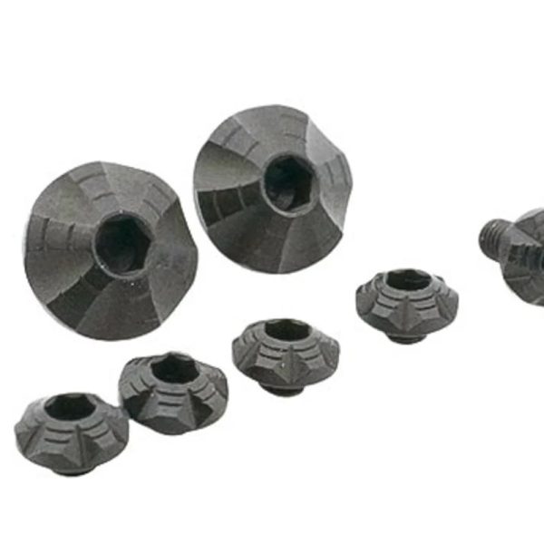 Dr. Black Custom Grip Screw Set for Aluminium Grip - Black