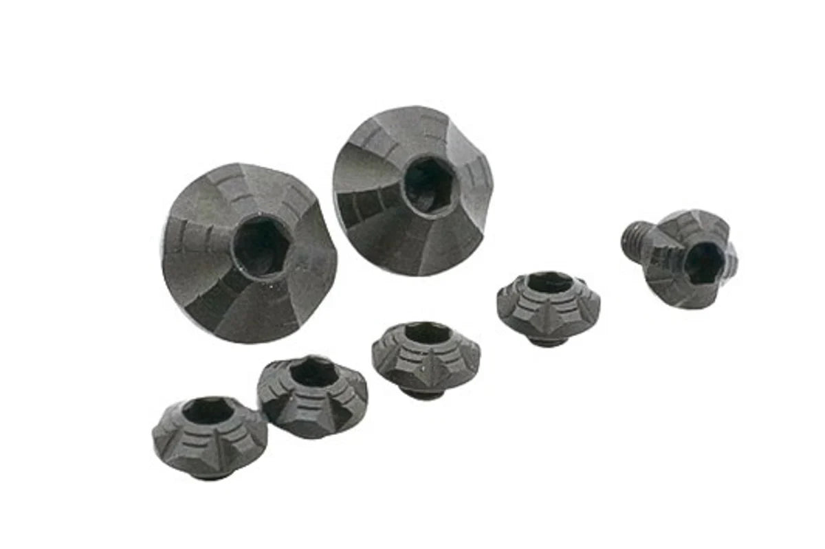Dr. Black Custom Grip Screw Set for Aluminium Grip - Black