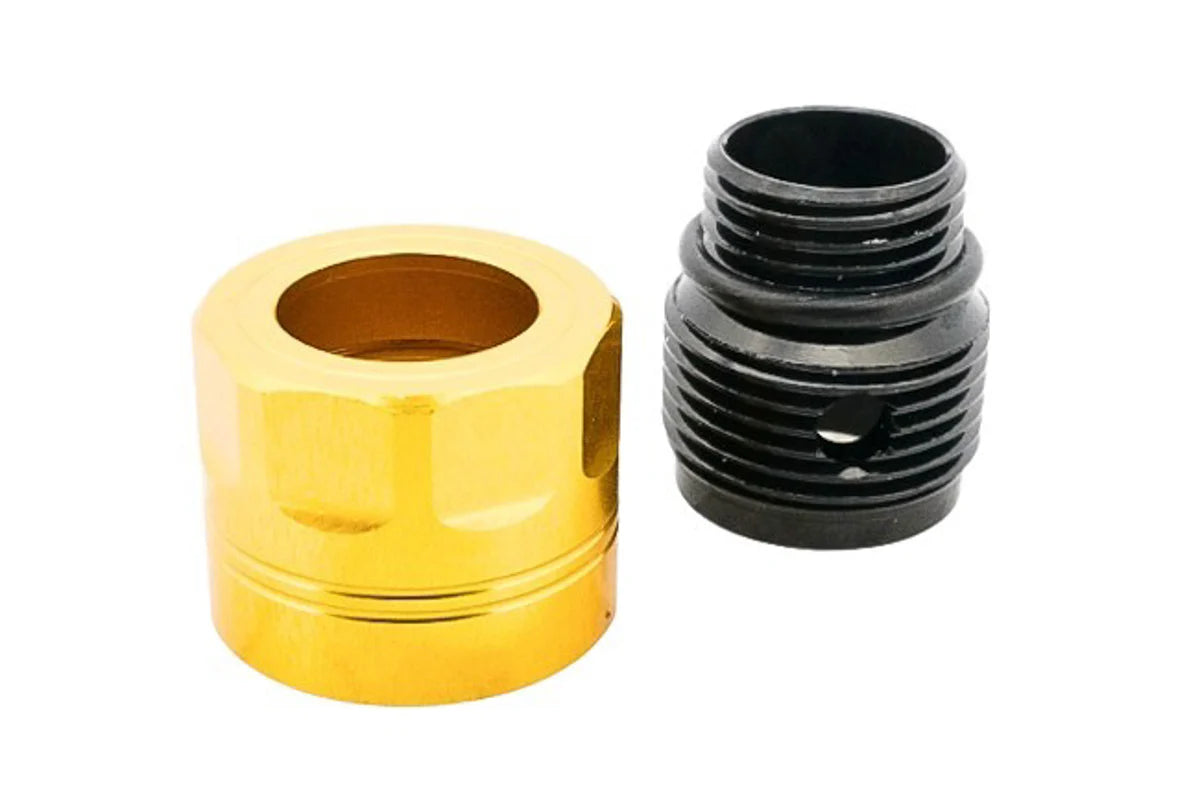 Dr. Black Aluminium Type A Barrel Thread Protector With Adaptor (11mm CW to 14mm CCW) - Image 7