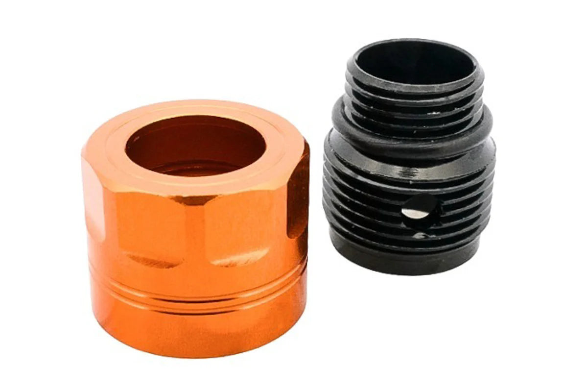 Dr. Black Aluminium Type A Barrel Thread Protector With Adaptor (11mm CW to 14mm CCW) - Image 12