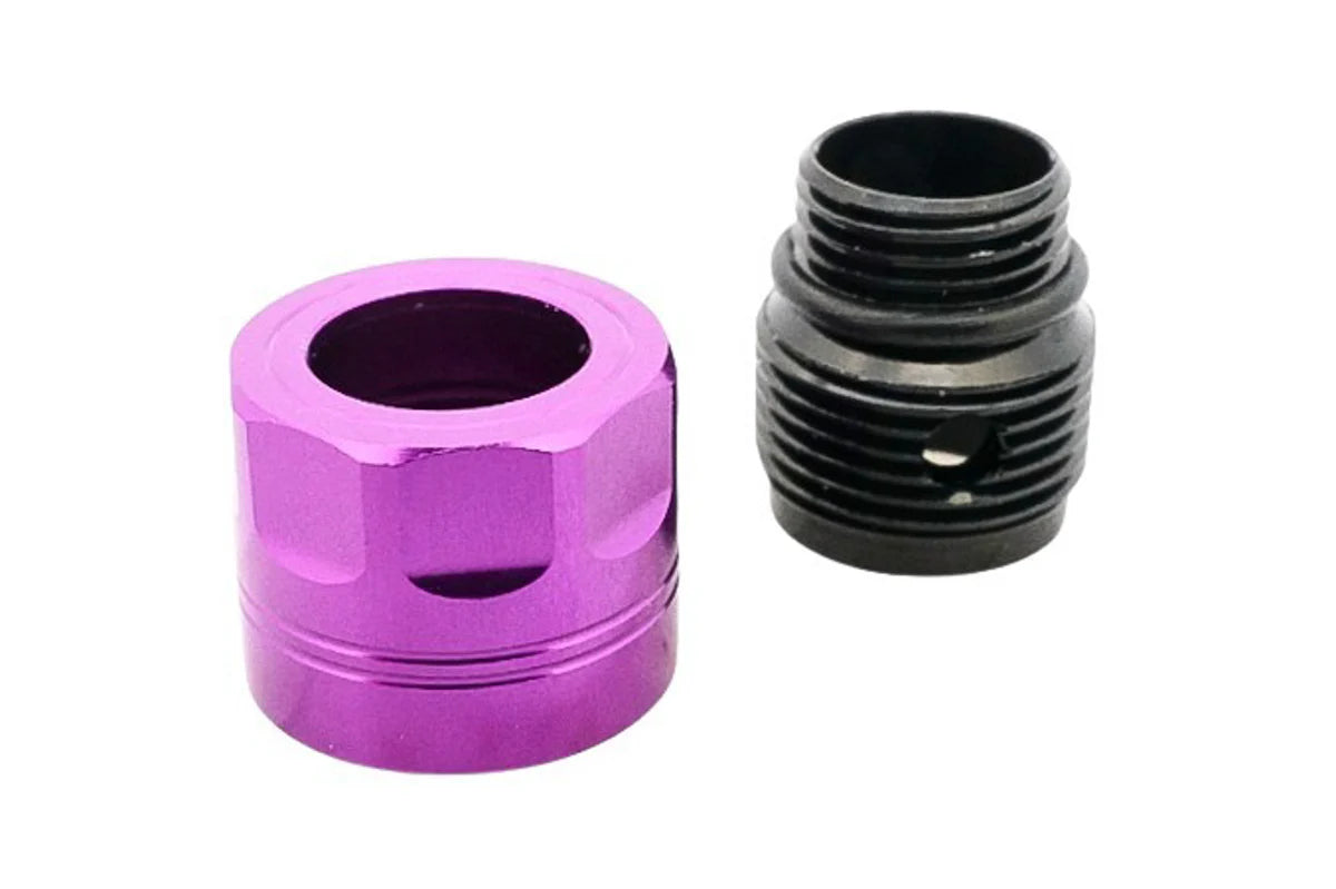 Dr. Black Aluminium Type A Barrel Thread Protector With Adaptor (11mm CW to 14mm CCW) - Image 11